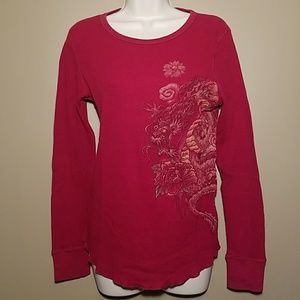 🌹Lucky Brand Dragon Thermal Shirt Large🌹